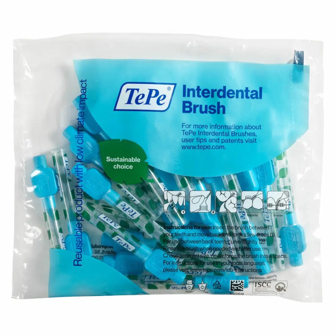 TePe Interdentale Ragers Blauw 0,6mm