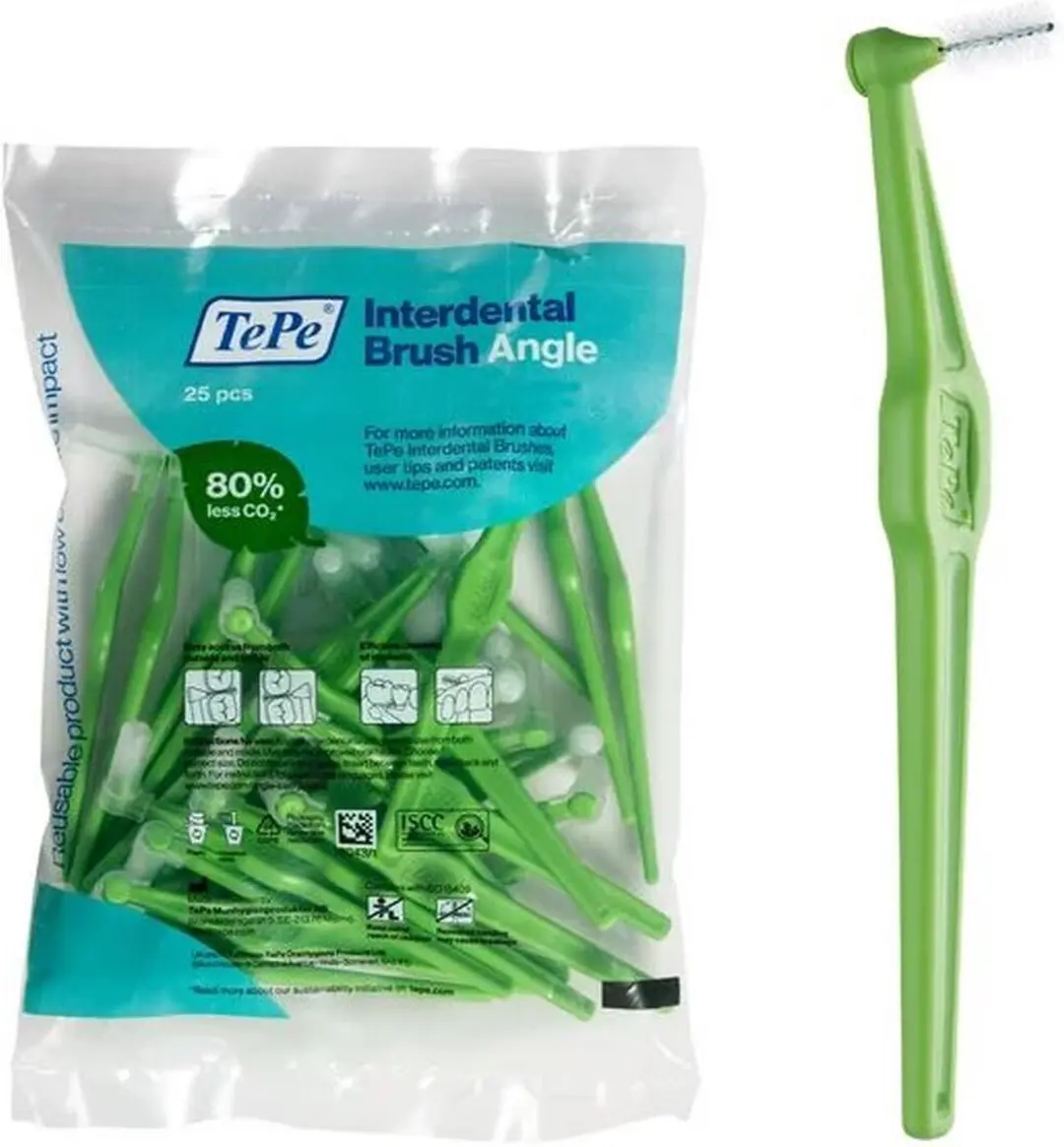 TePe Angle Interdentale Ragers Groen 0,8mm - 25 Stuks - afbeelding 6 van 6