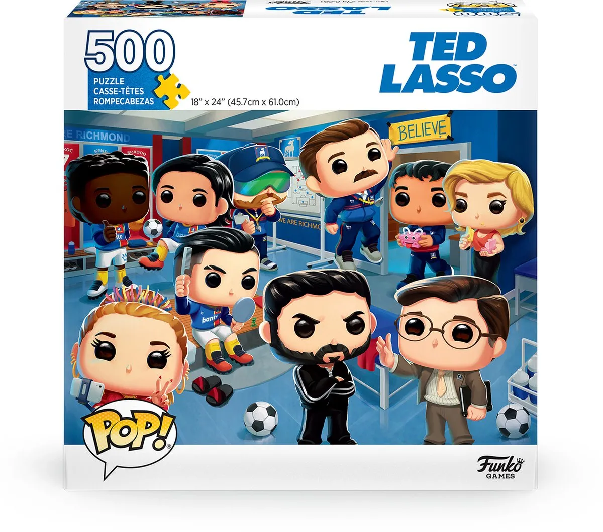 Funko Pop! Puzzels Ted Lasso 500 Stuks - Multi
