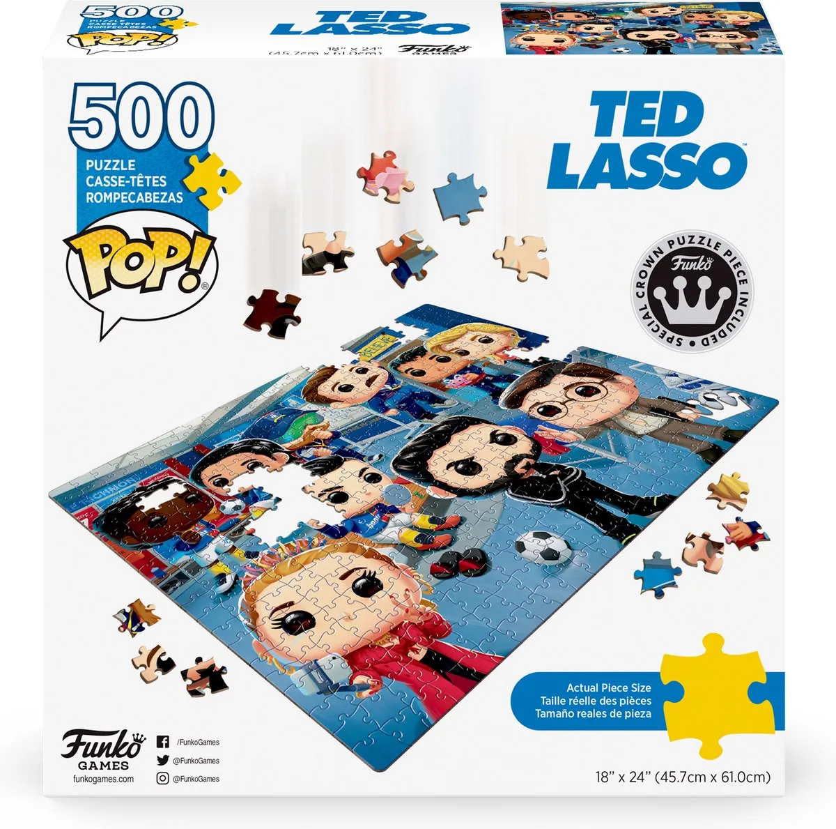Funko Pop! Puzzels Ted Lasso 500 Stuks - Multi