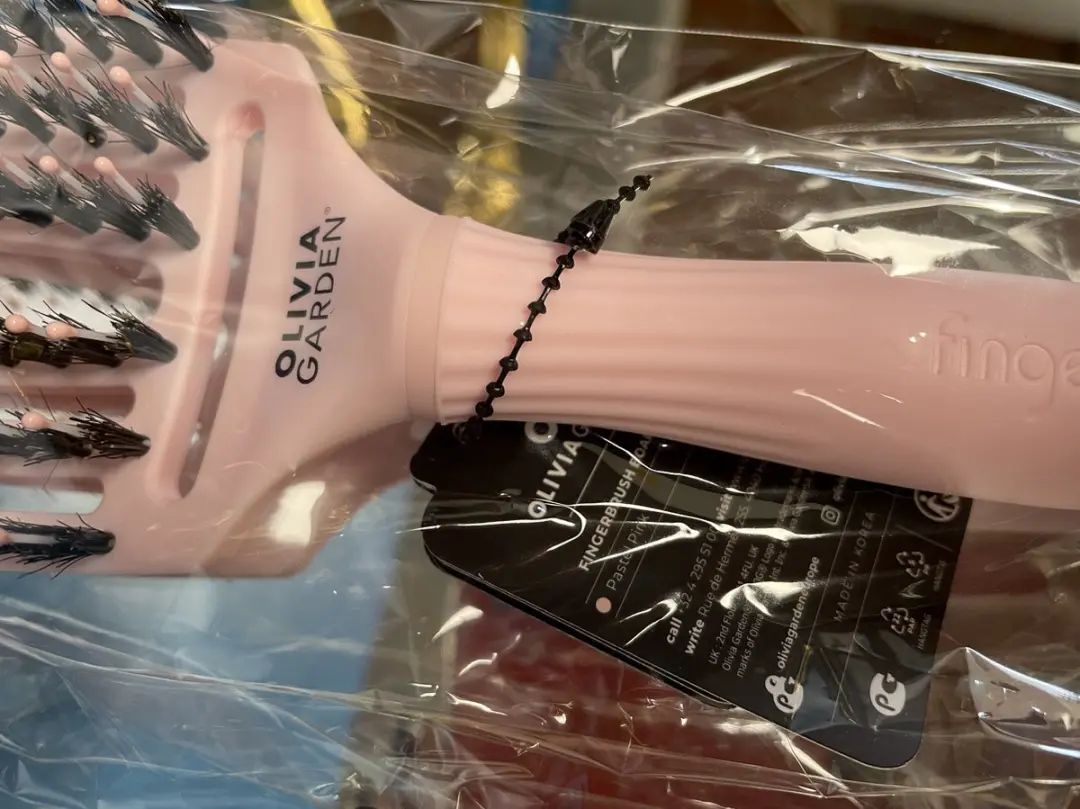 Olivia Garden Fingerbrush Combo - Roze
