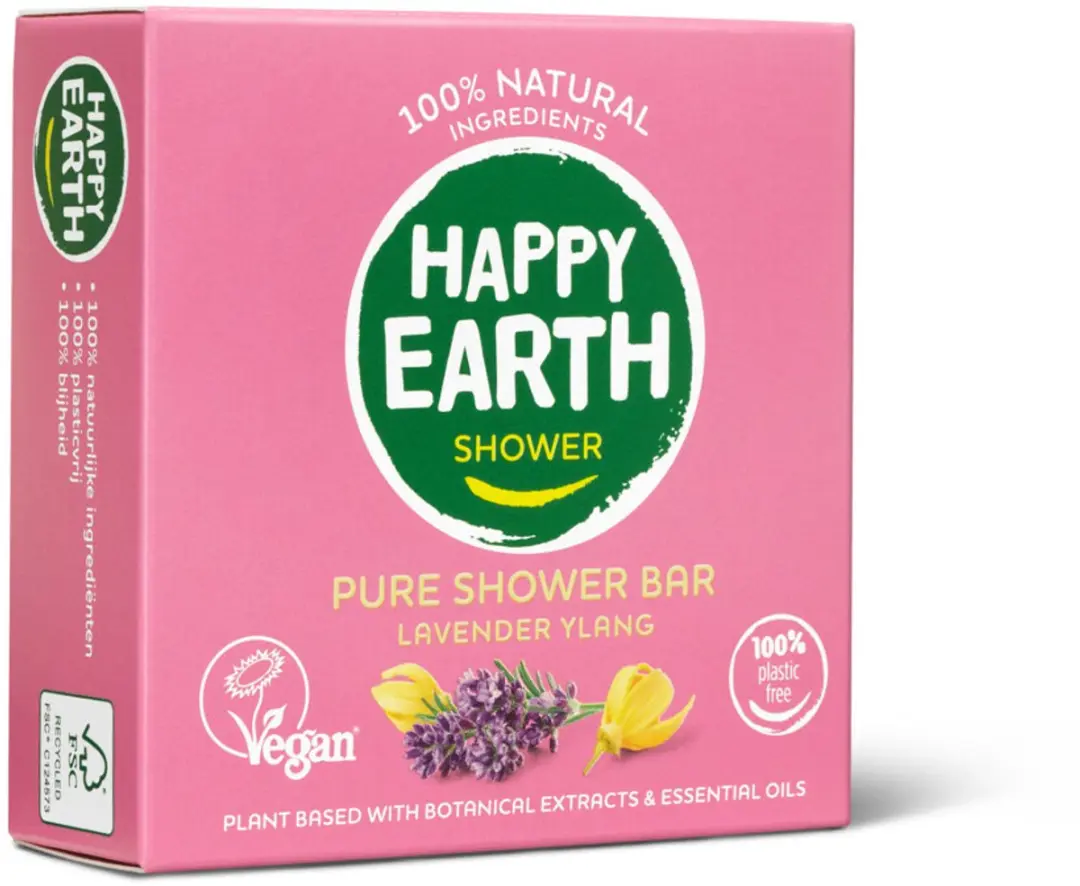 Happy Earth Shower Bar Lavender Ylang