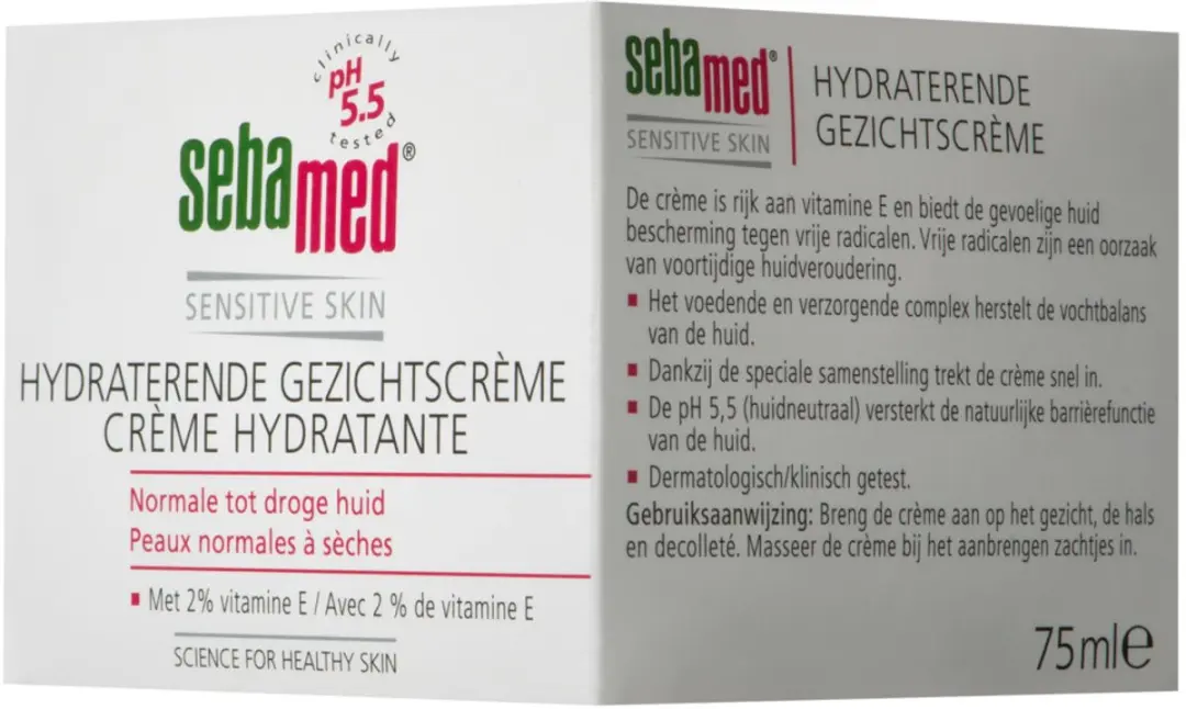 Sebamed Hydraterende Gezichtscrème 2x75ml