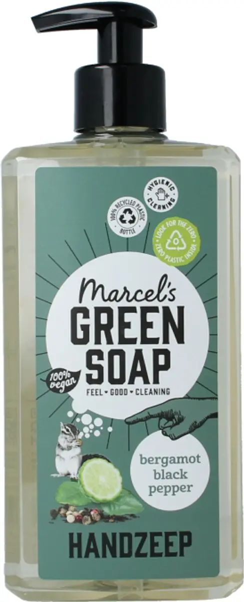 Marcel's Green Soap Handzeep Bergamot & Black Pepper 500ml