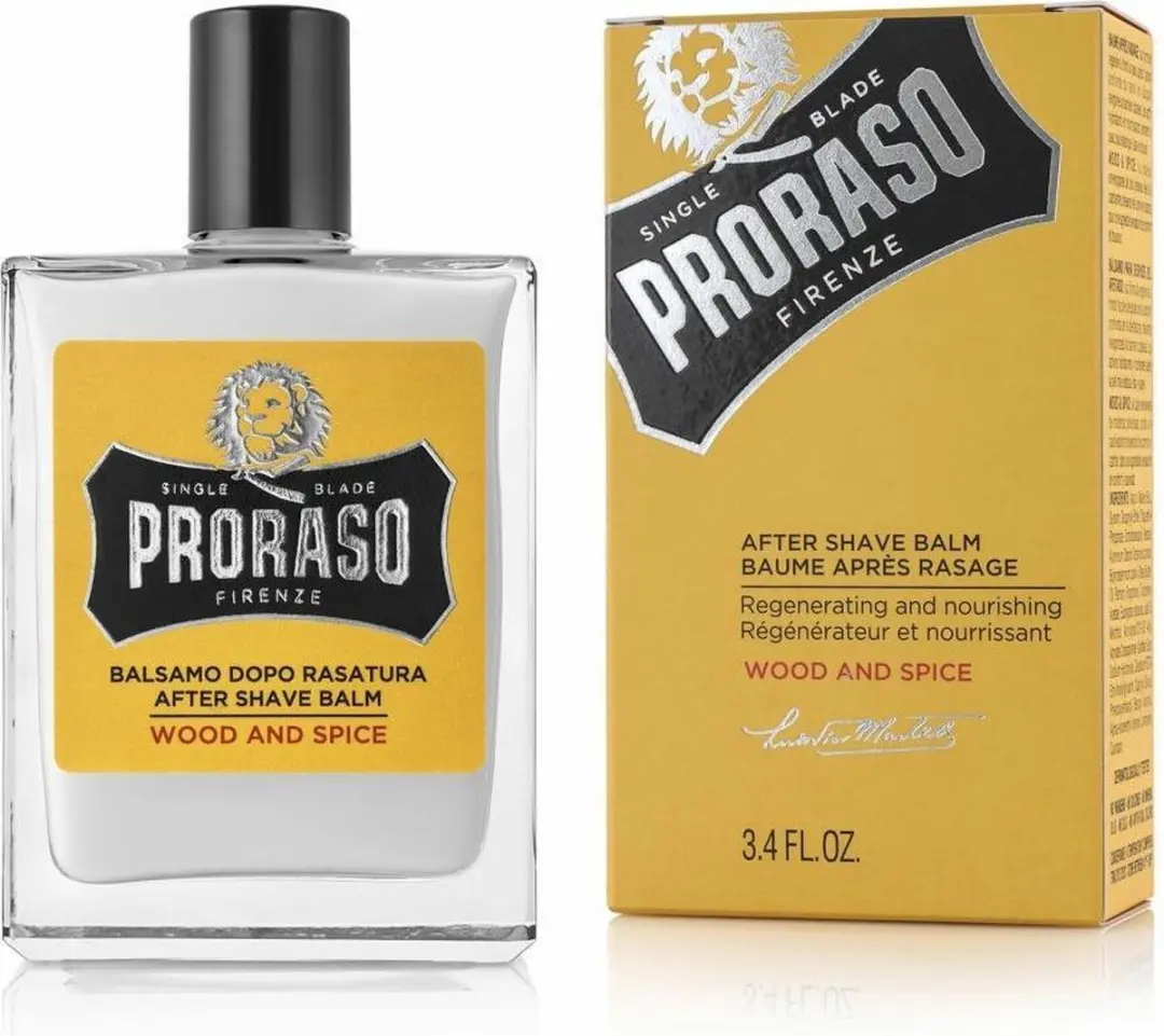 Proraso Wood and Spice Aftershave Balm 100ml