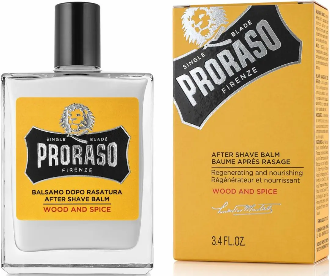 Proraso Wood and Spice Aftershave Balm 100ml