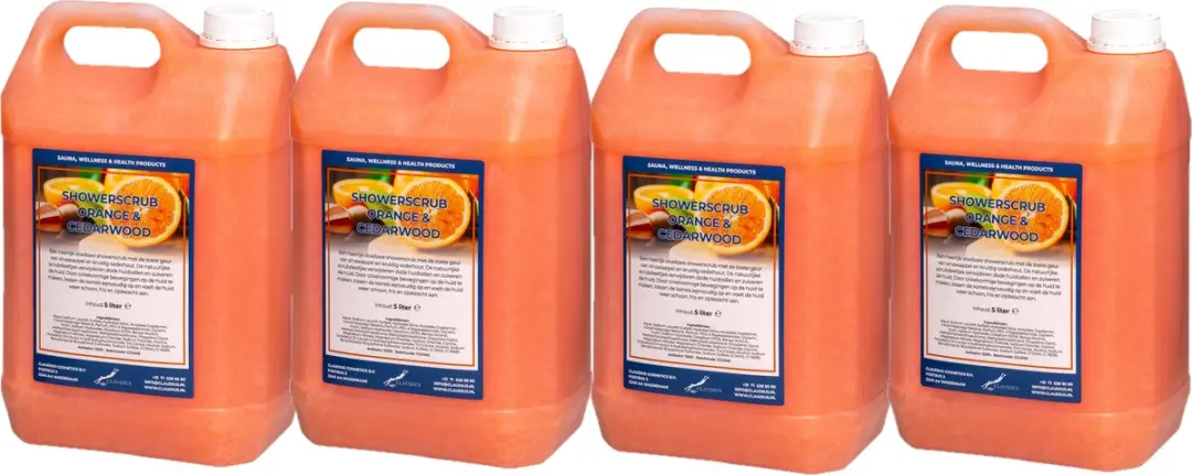 Splashbox Cosmetics Showerscrub Sweet Orange & Cedarwood 20L