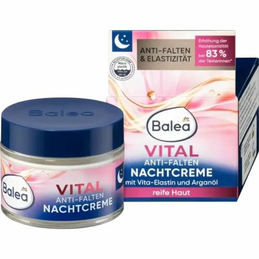 Balea Antirimpel Nachtcrème Vital 50ml