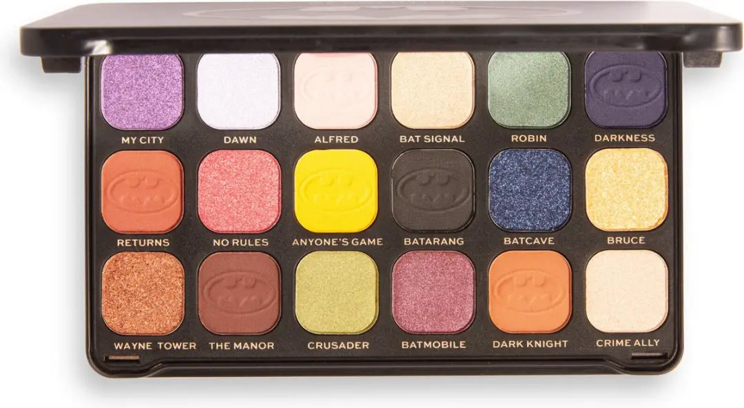 Makeup Revolution x Batman This City Needs Me Palette - 18 Oogschaduwen - Multi
