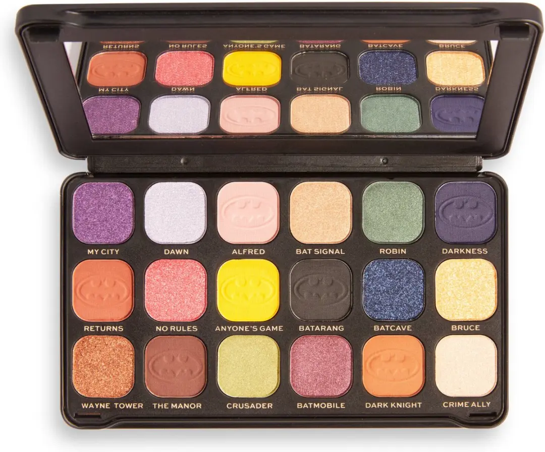 Makeup Revolution x Batman This City Needs Me Palette - 18 Oogschaduwen - Multi