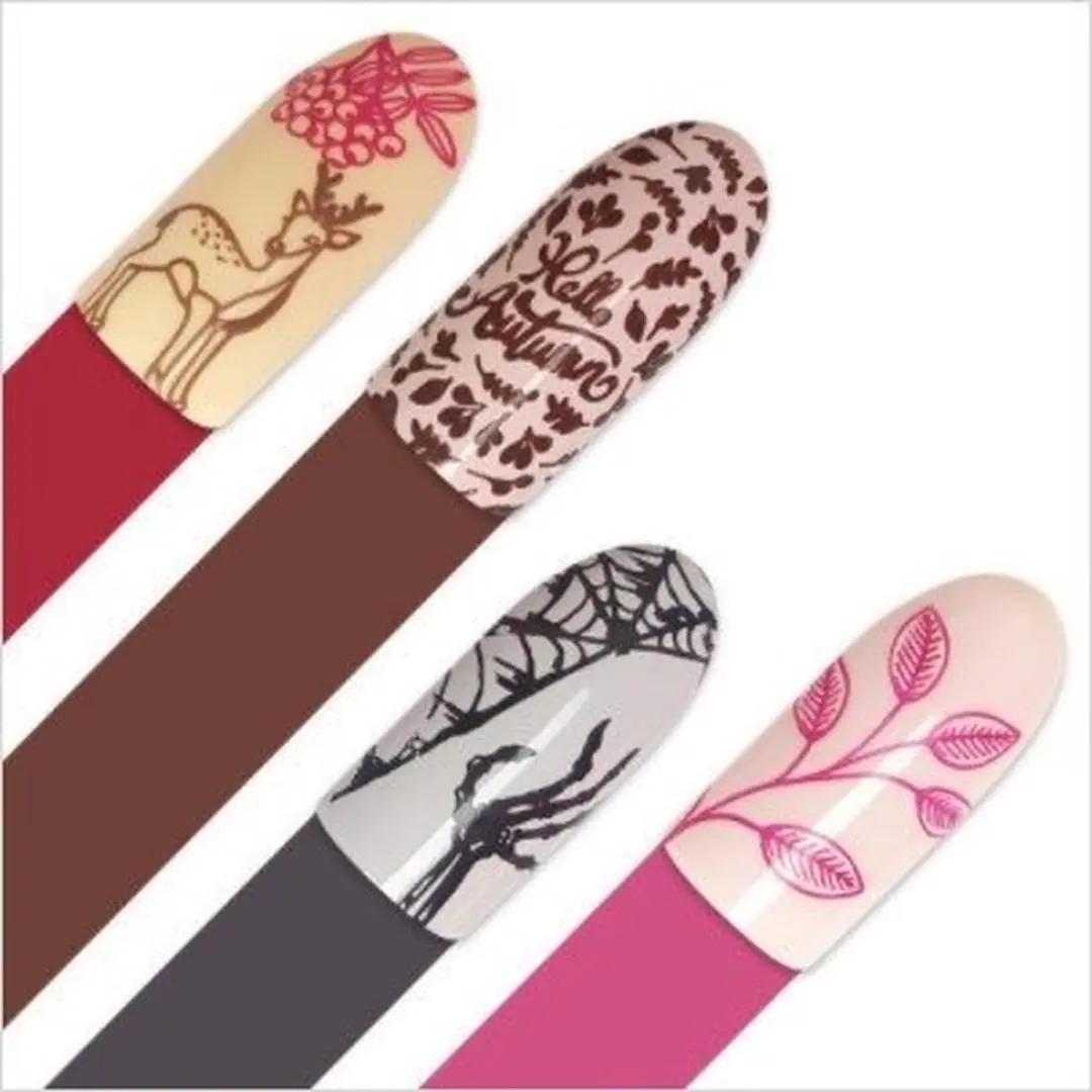 Moyra Stamping Plate 114 Free Falling - 55ml - afbeelding 2 van 2