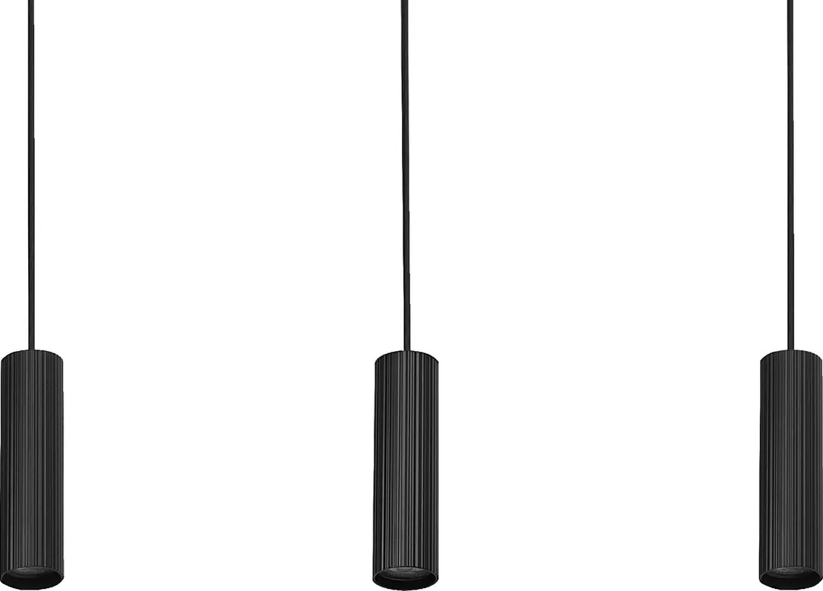 LEDVANCE Decor Drums Hanglamp 3XGU10 2XLED - Zwart