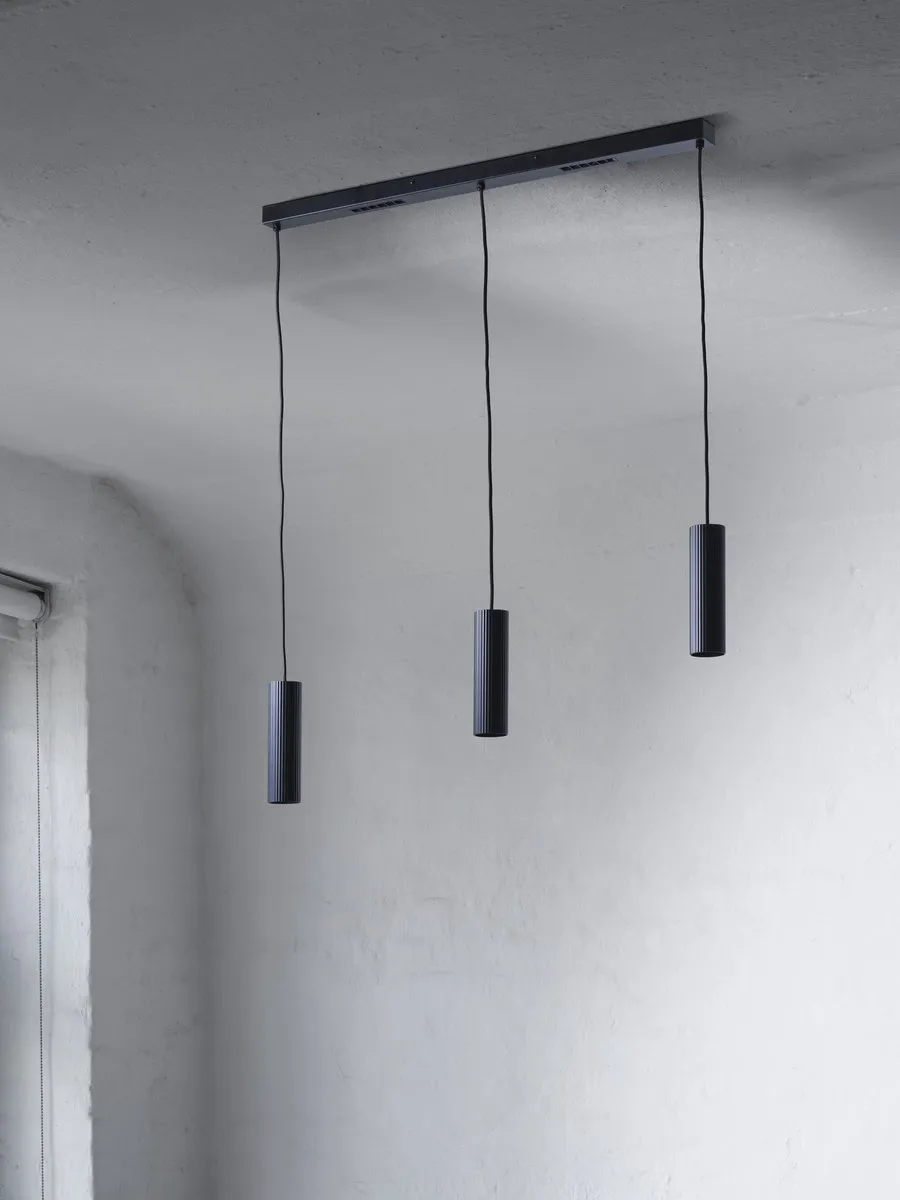LEDVANCE Decor Drums Hanglamp 3XGU10 2XLED - Zwart