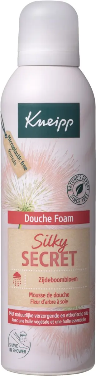 Kneipp Silky Secret Douche Schuim Zijdeboombloesem 200ml