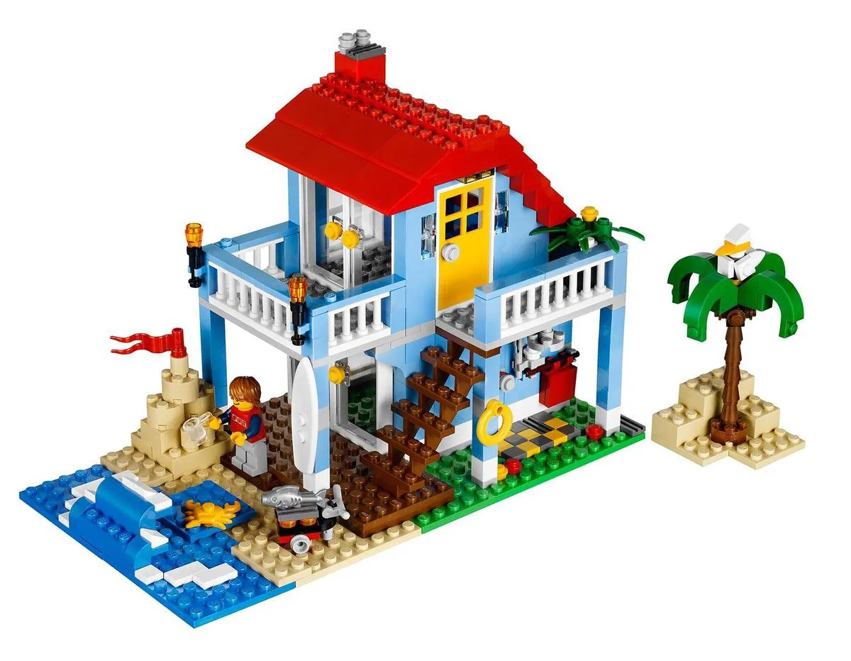 LEGO Creator Huis aan Zee 7346 - 415 Stukken