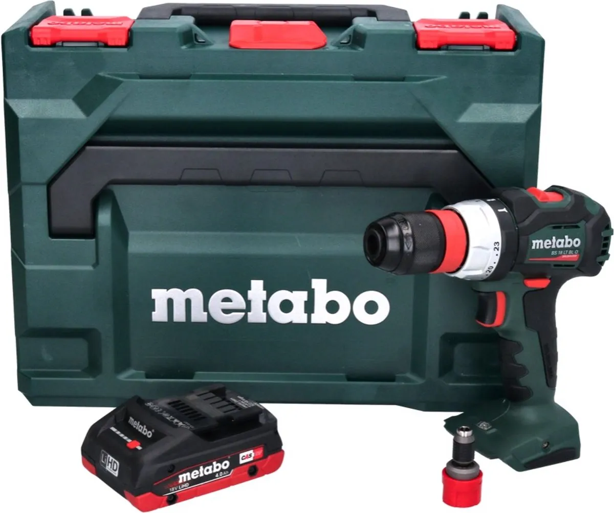 Metabo BS 18 LT BL Q Accuboormachine 75Nm - 23 Instellingen - 1x 4.0Ah