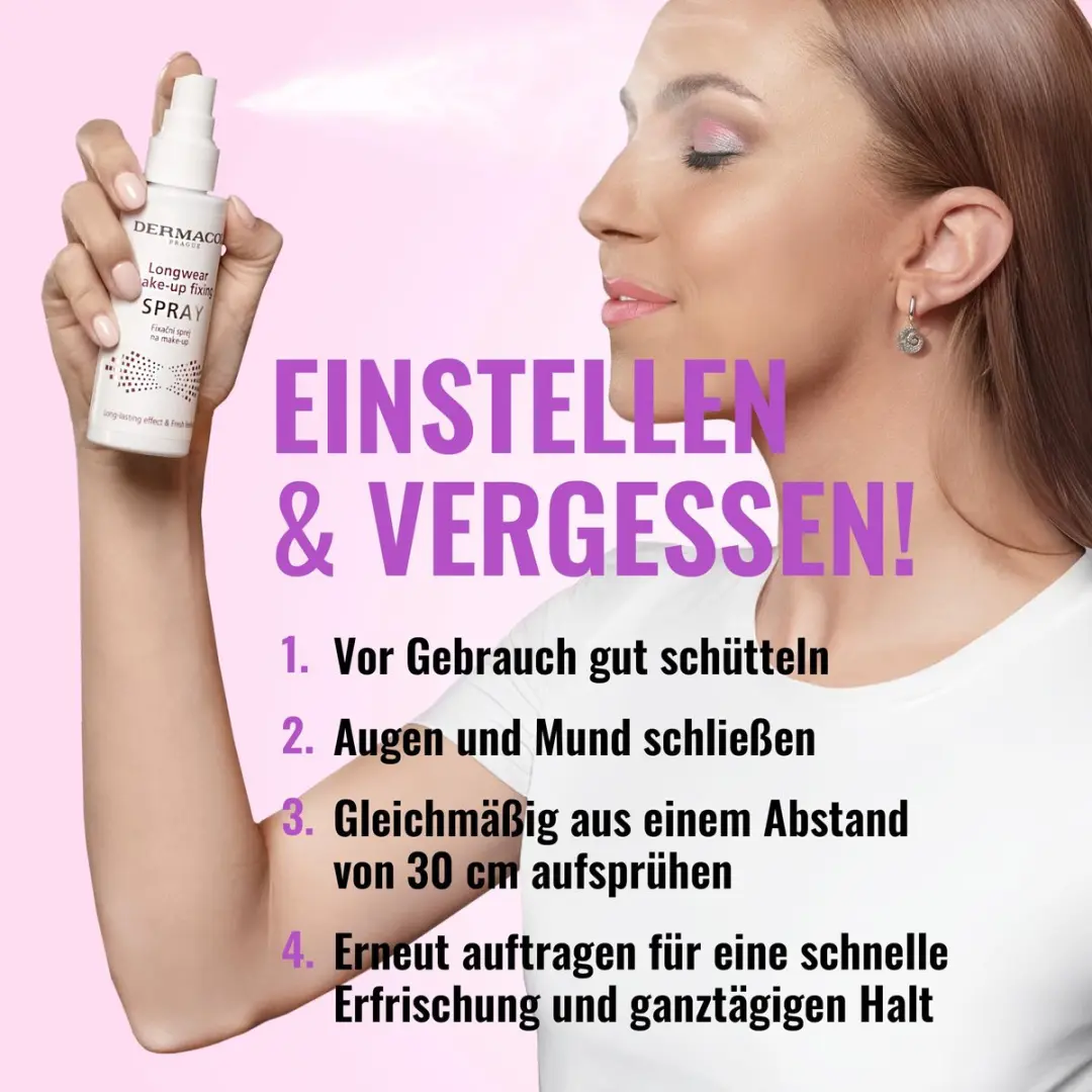 Dermacol Fixatiespray 100ml - Langdurig & Hydraterend