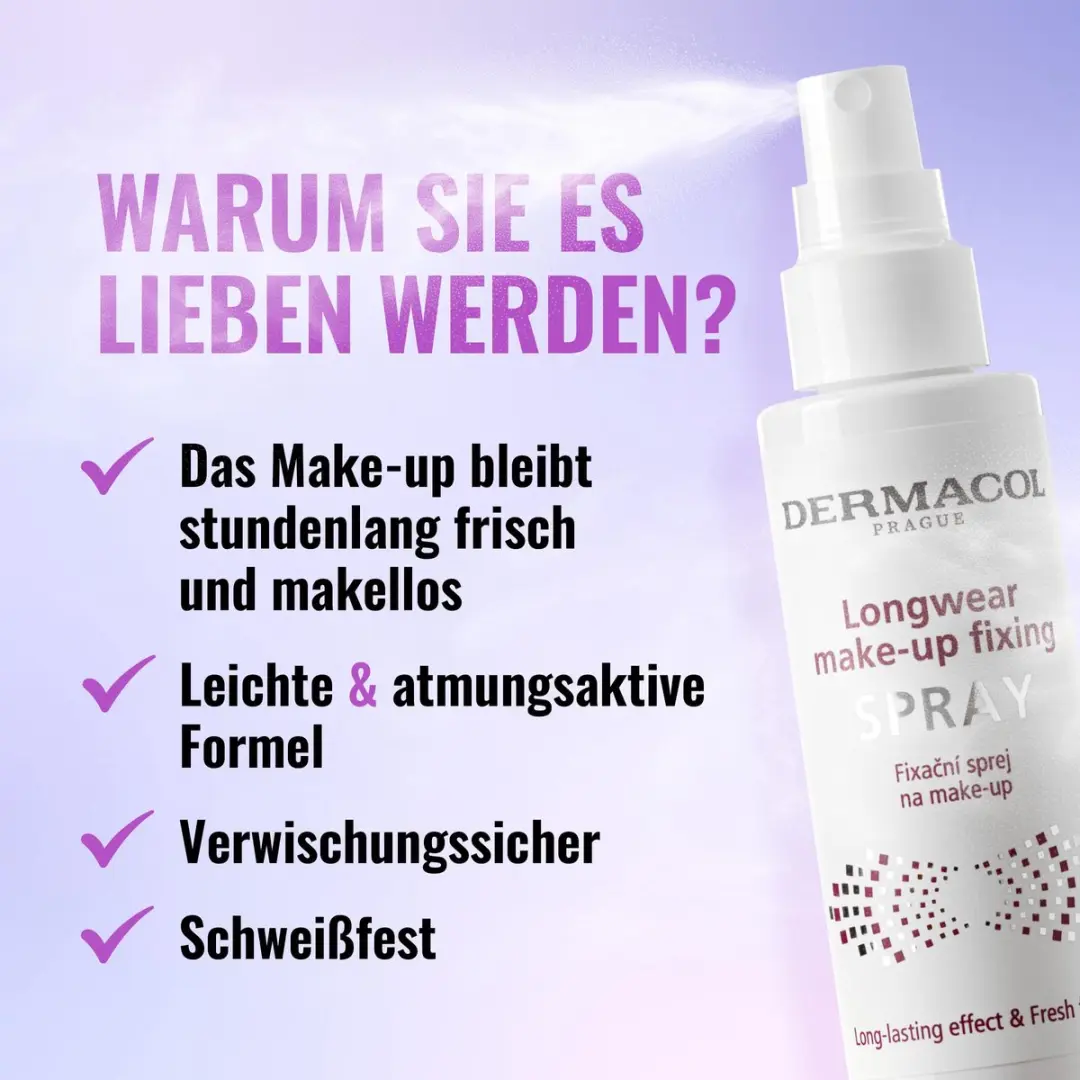 Dermacol Fixatiespray 100ml - Langdurig & Hydraterend