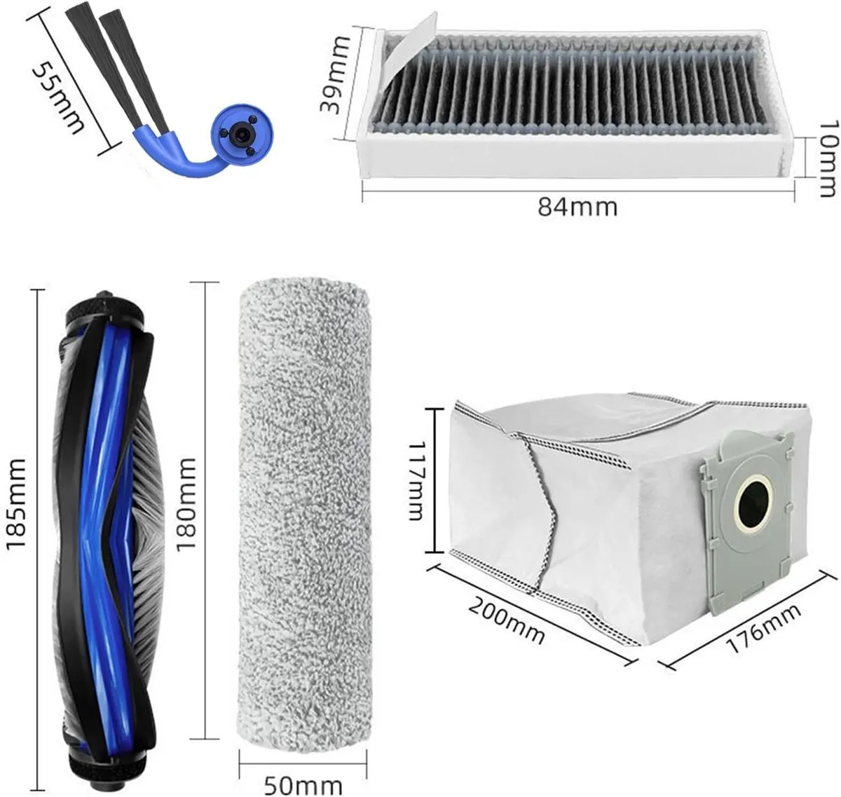 Ecovacs Deebot X9 Pro Accessoireset - 18 Stuks