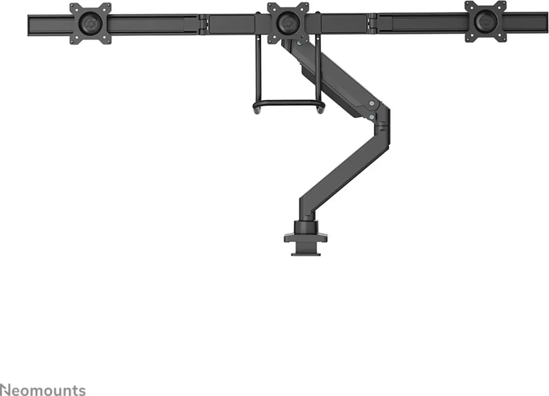 Neomounts NM-D775DX3BLACK Monitorarm 3 schermen - 17-27" - 3x1-6kg - Zwart