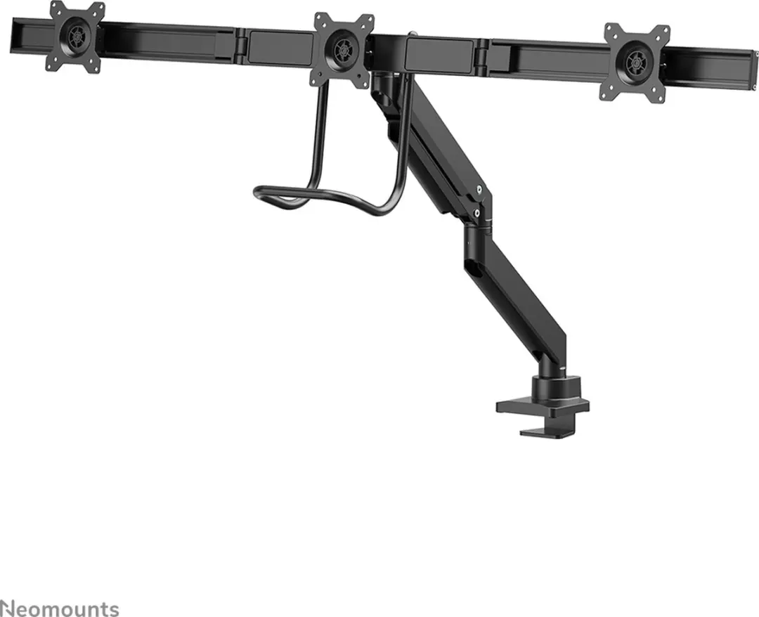 Neomounts NM-D775DX3BLACK Monitorarm 3 schermen - 17-27" - 3x1-6kg - Zwart