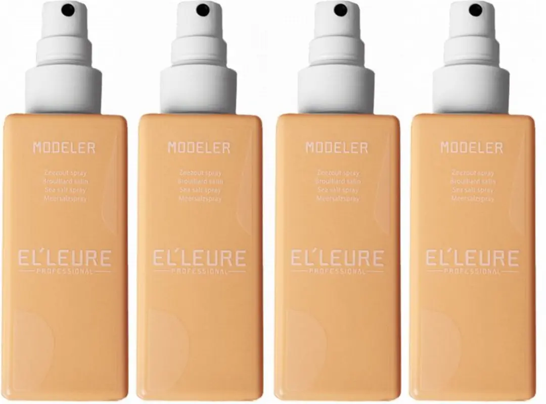 Elleure Modeler Zeezout Spray 150ml - 4 Stuks