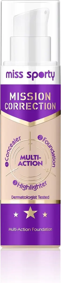 Miss Sporty Mission Correction Foundation 001 Ivory