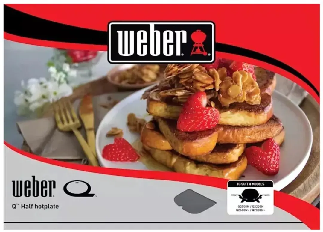 Weber Halve Plancha 3400864 - Grijs