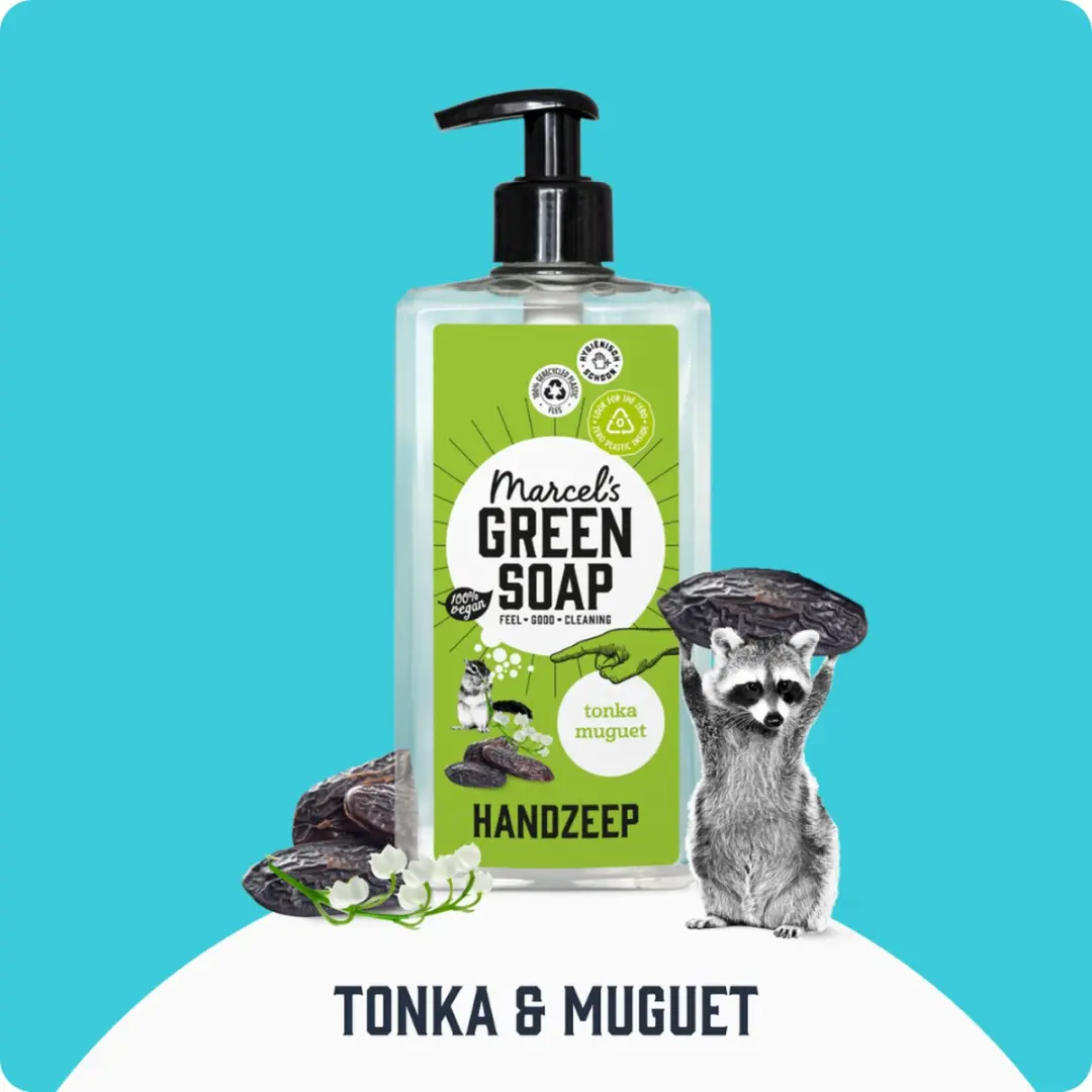 Marcel's Green Soap Handzeep Tonka & Muguet 6x500ml
