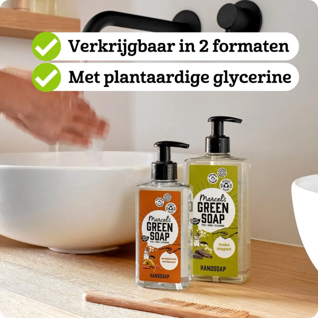 Marcel's Green Soap Handzeep Tonka & Muguet 6x500ml