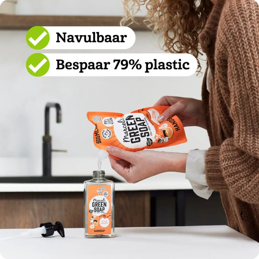 Marcel's Green Soap Handzeep Tonka & Muguet 6x500ml - afbeelding 6 van 6