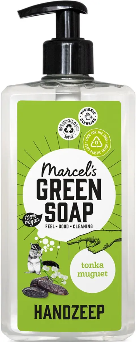 Marcel's Green Soap Handzeep Tonka & Muguet 6x500ml