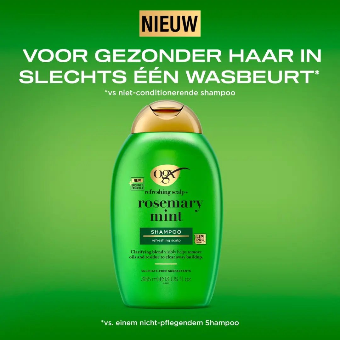 OGX Rosemary Mint Shampoo 6x385ml - afbeelding 6 van 6