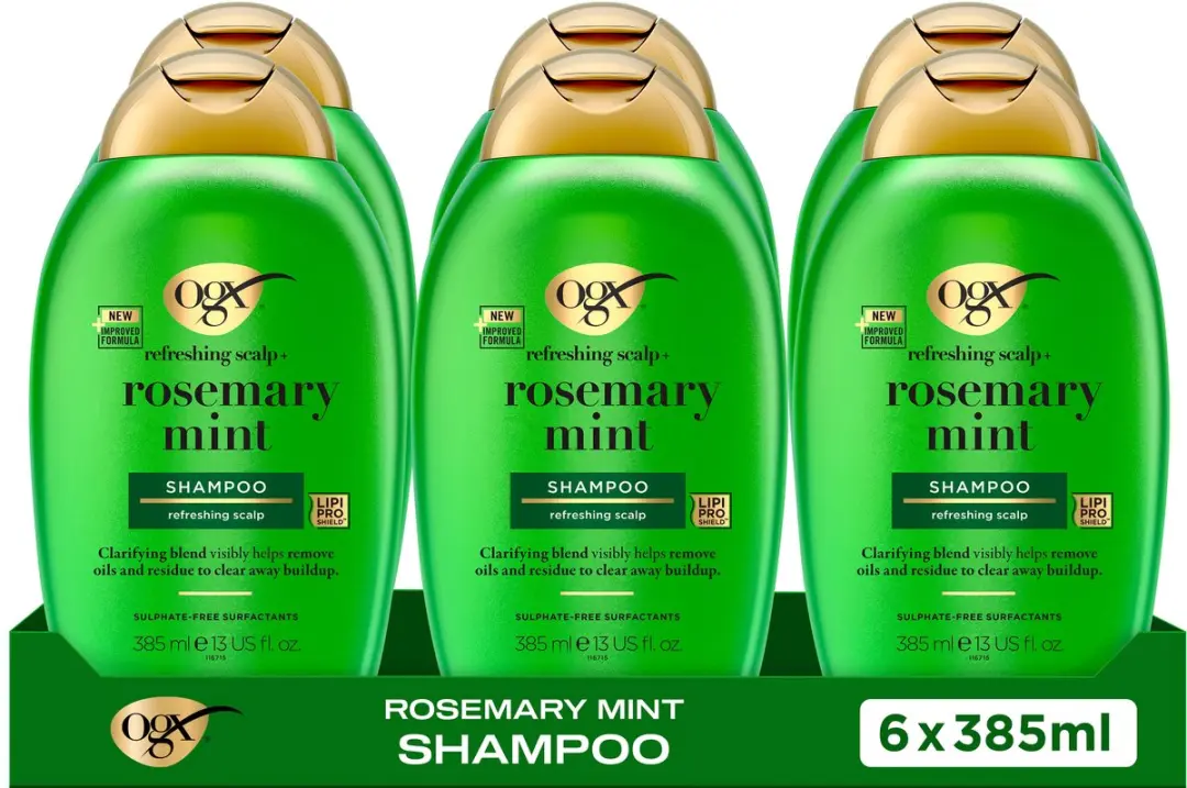 OGX Rosemary Mint Shampoo 6x385ml