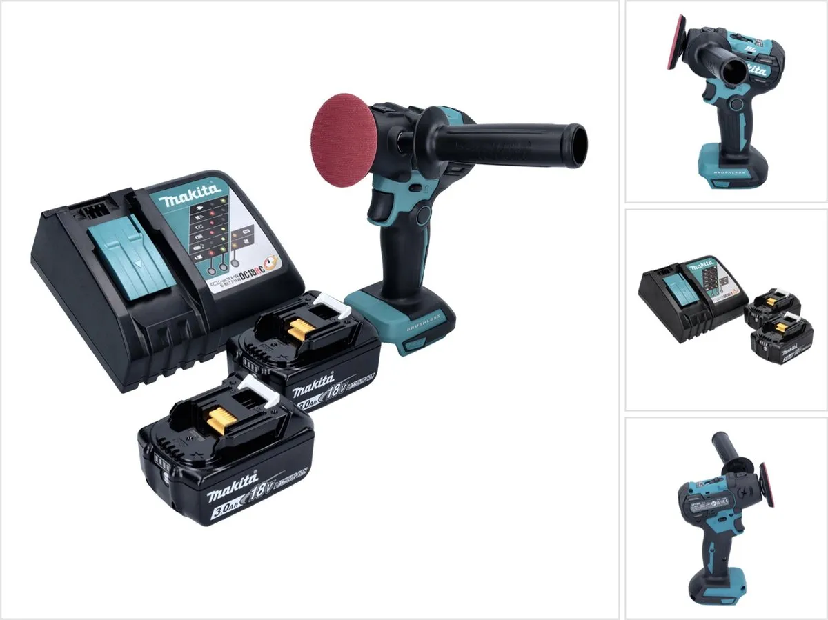 Makita DPV 300 RF Accu-Polijstmachine 18V