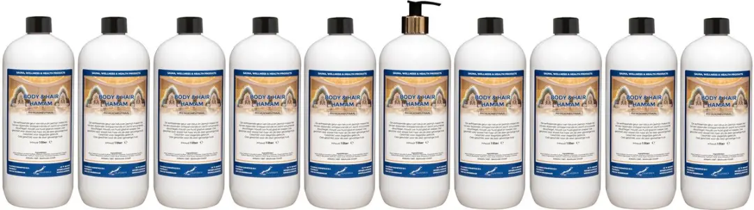 Splashbox Cosmetics Body & Hair Hamam 1L
