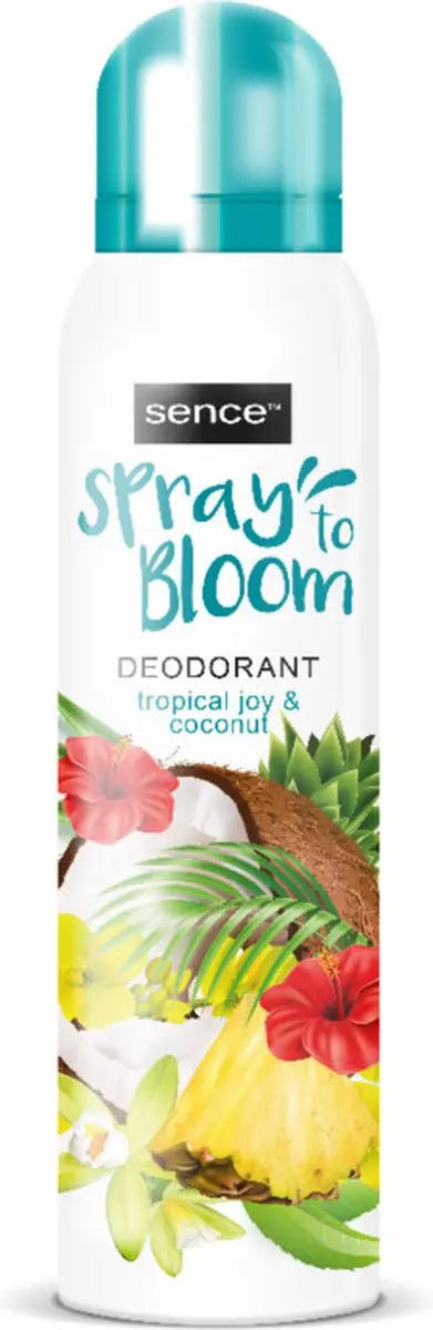 Sence Deodorant Tropical Joy & Coconut - 4x150ml