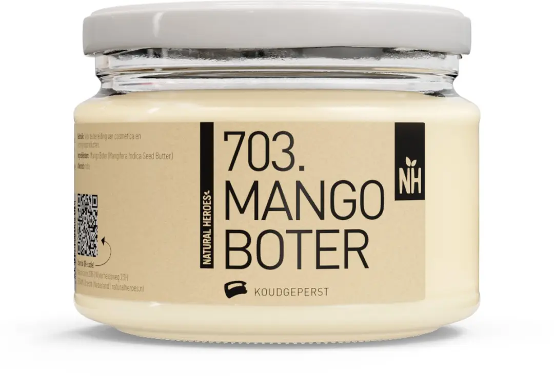 Natural Heroes Mango Boter 500ml - Koudgeperst & Geraffineerd