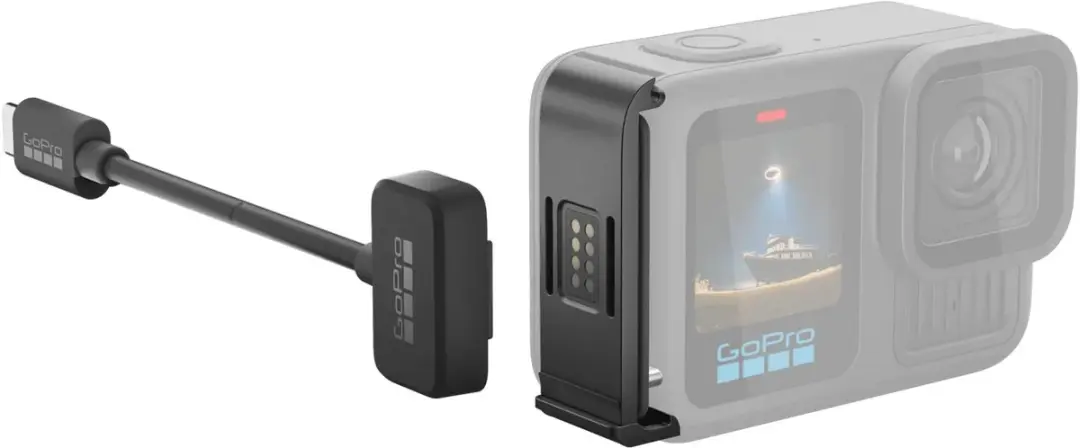 GoPro Contacto Magnetische Laadadapter - USB-C - Zwart