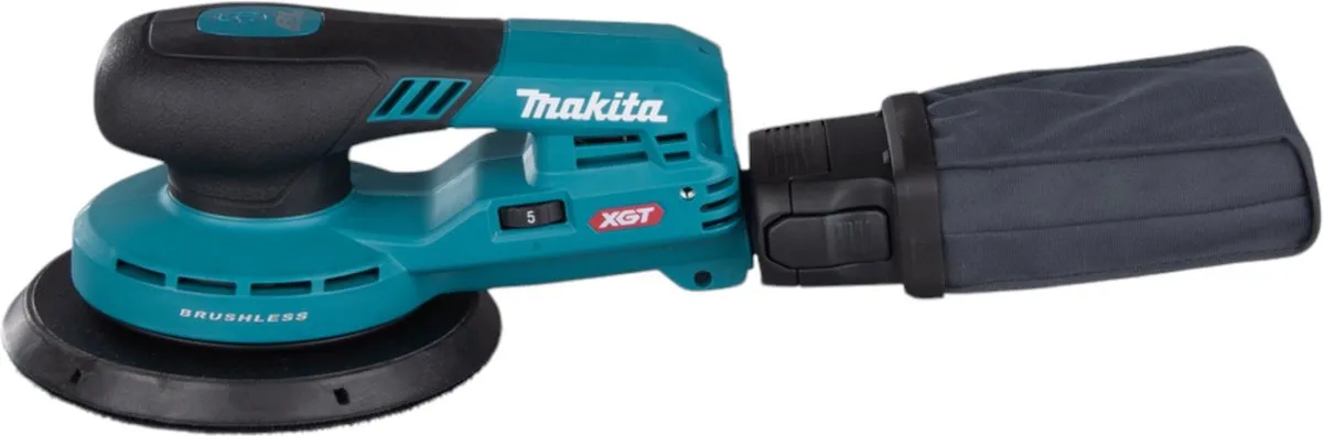 Makita BO002CGM201 Accuschuurmachine 150mm - 2x 4.0Ah + lader