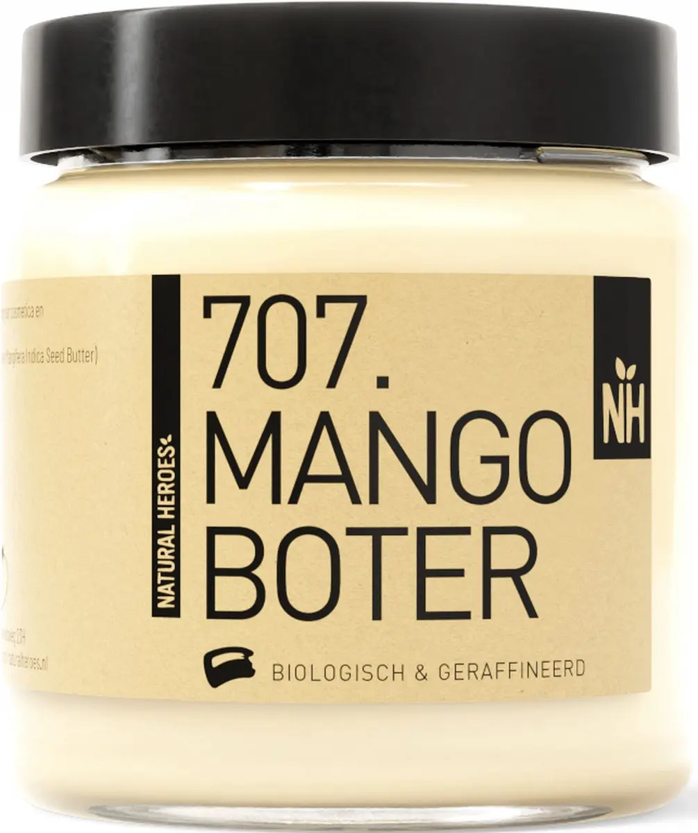 Natural Heroes Mango Butter 250ml - Biologisch
