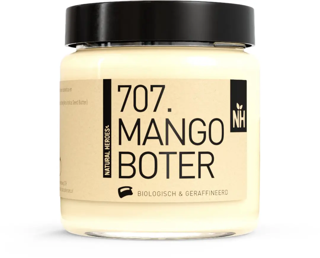 Natural Heroes Mango Butter 250ml - Biologisch - afbeelding 6 van 6