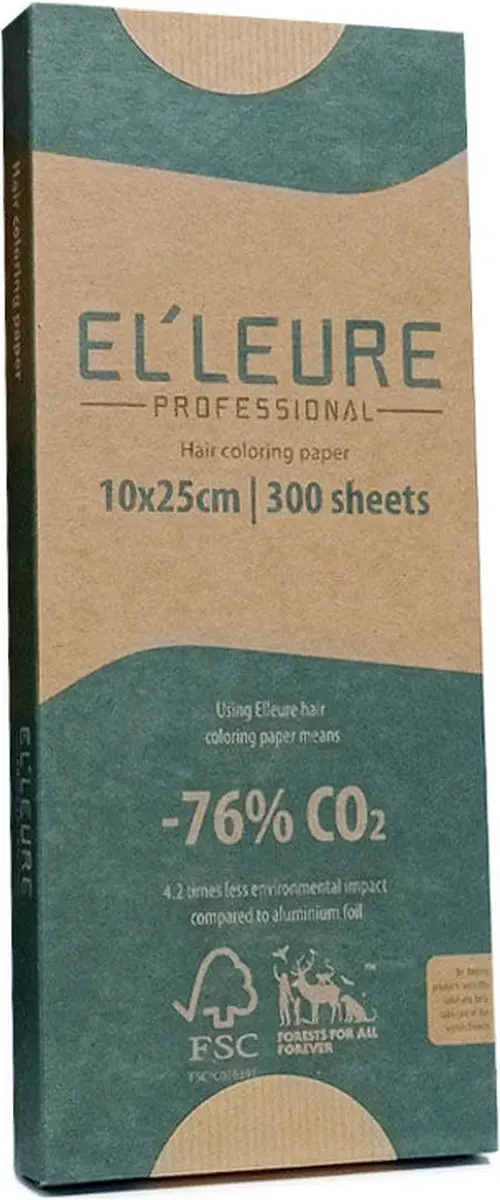 Elleure Hair Coloring Paper Wrapix Highlights 10x25cm