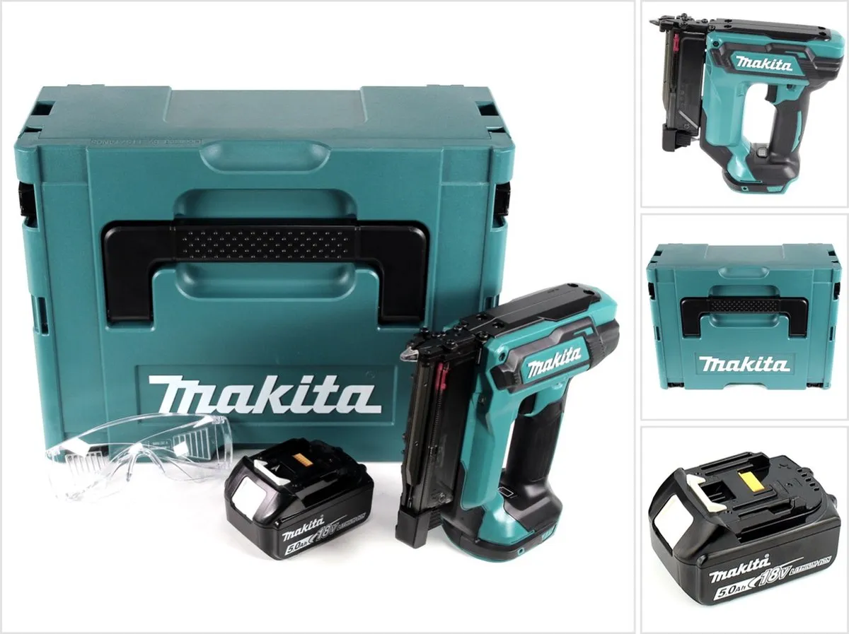 Makita DPT 353 T1J Accu-spijkermachine 18V - 15-35mm - 5,0Ah - Makpac - afbeelding 6 van 6