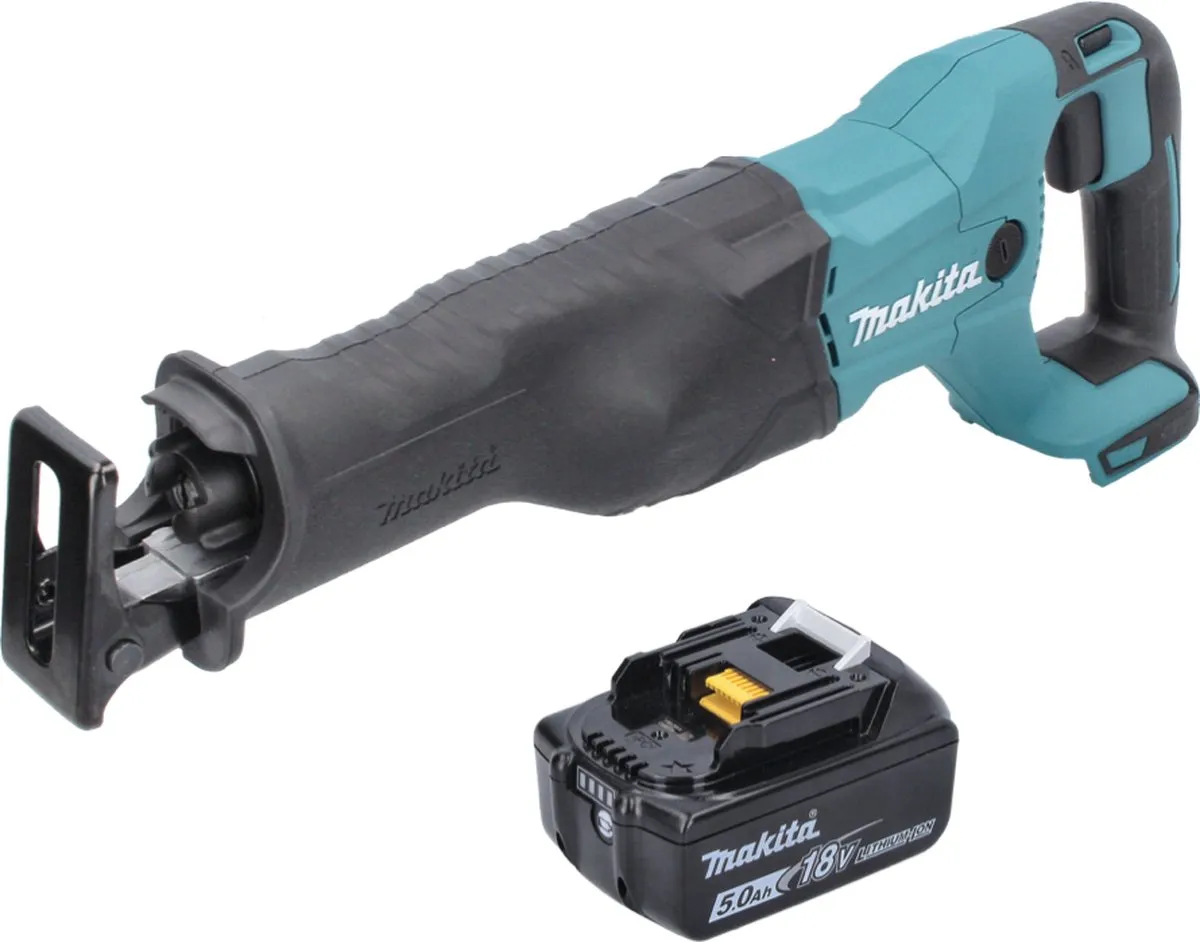 Makita DJR 186 T1 Reciprozaag 18V - 5,0Ah Accu