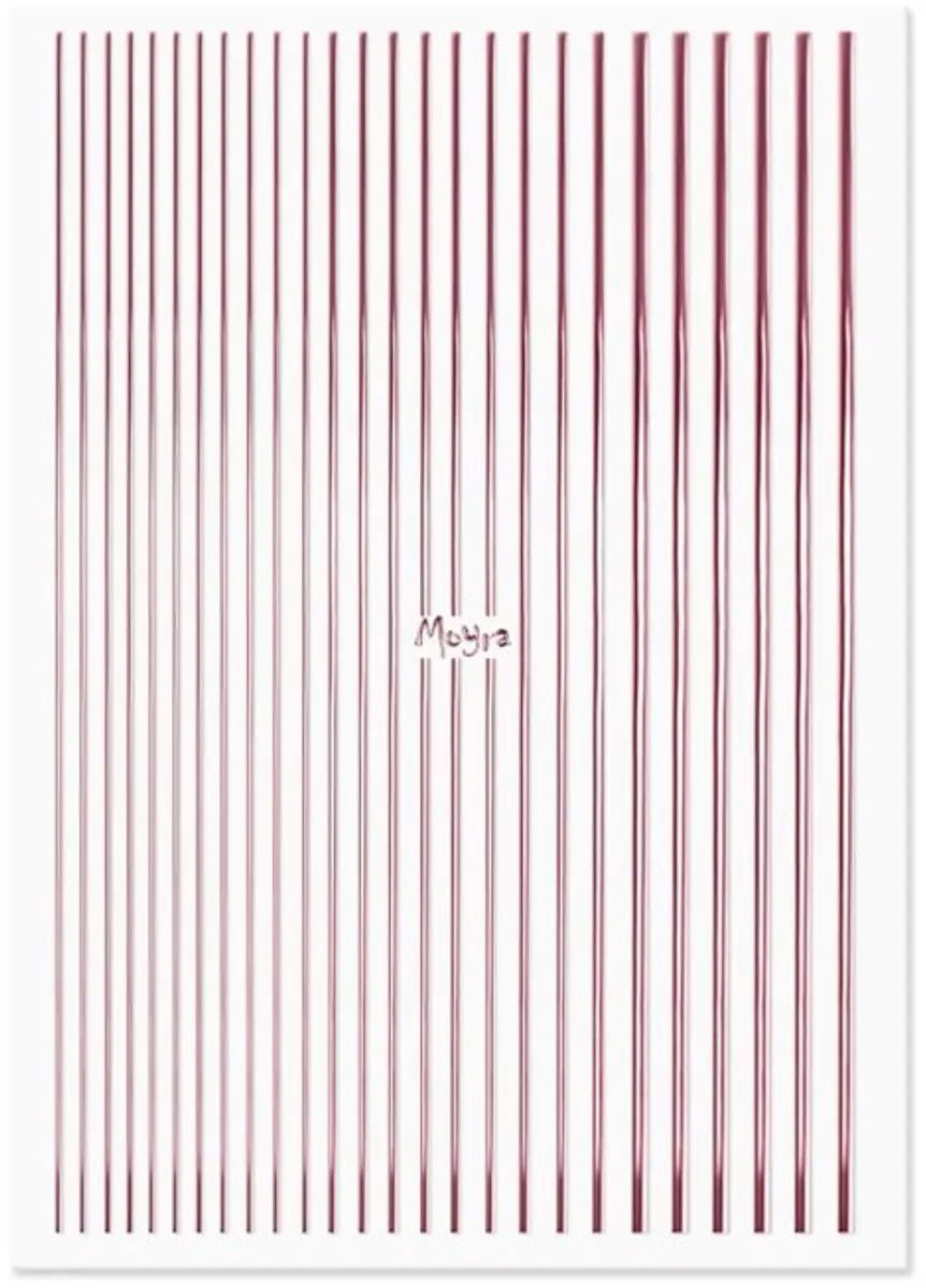 Moyra Nailart Strips Rose Gold