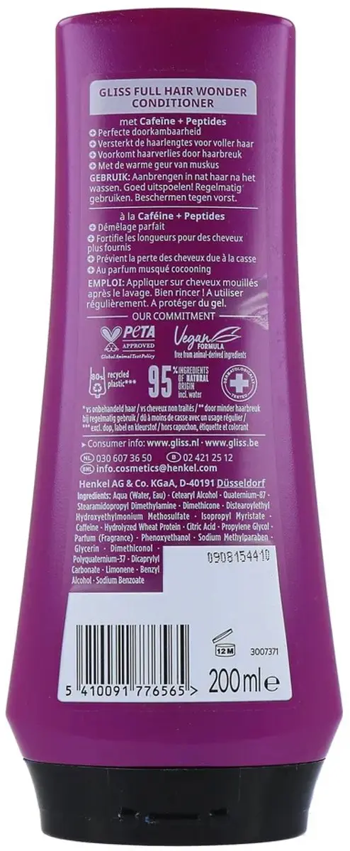 Gliss Conditioner Full Hair Wonder 200ml