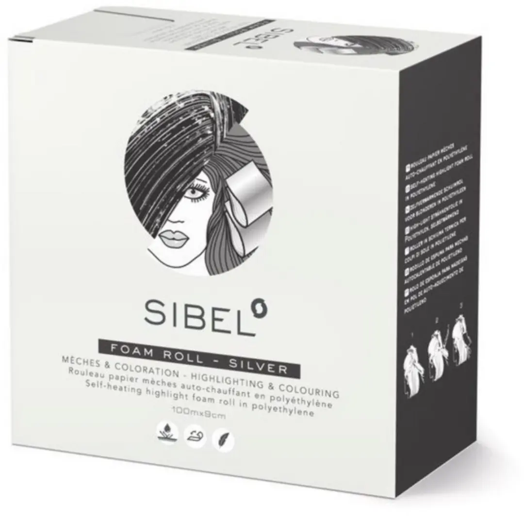 Sibel High Light Foam Silver Rol 100m x 9cm