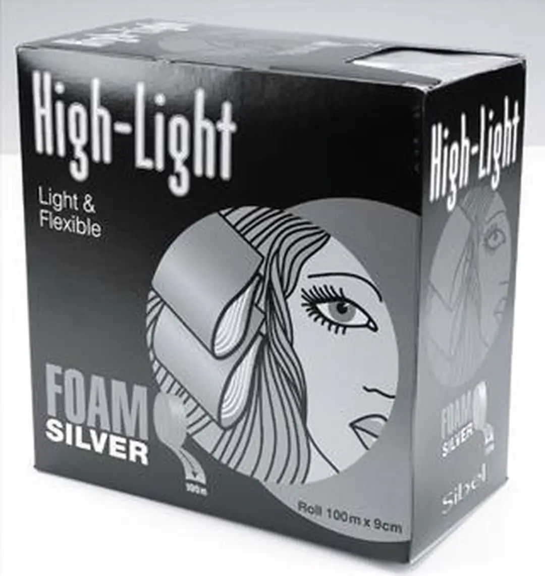 Sibel High Light Foam Silver Rol 100m x 9cm