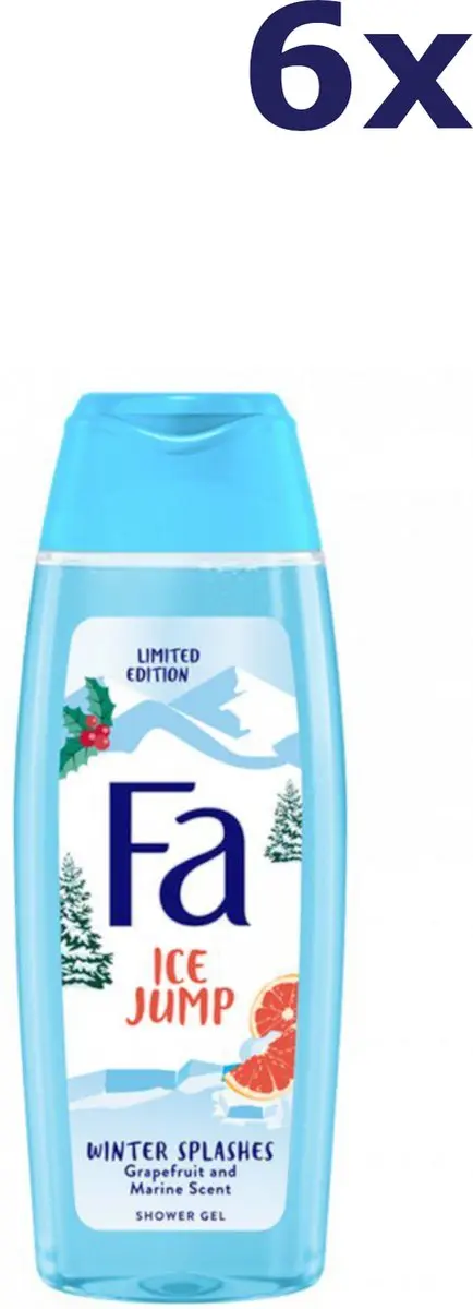 Fa Douchegel Winter Splashes Ice Jump Grapefruit 250ml